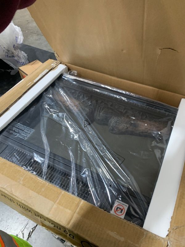 Photo 1 of 26" Electric Fireplace Insert, Wall Recessed 3D Electric Fireplace, 1400W Fake Fireplace Heater with Adjustable Flame and Timer