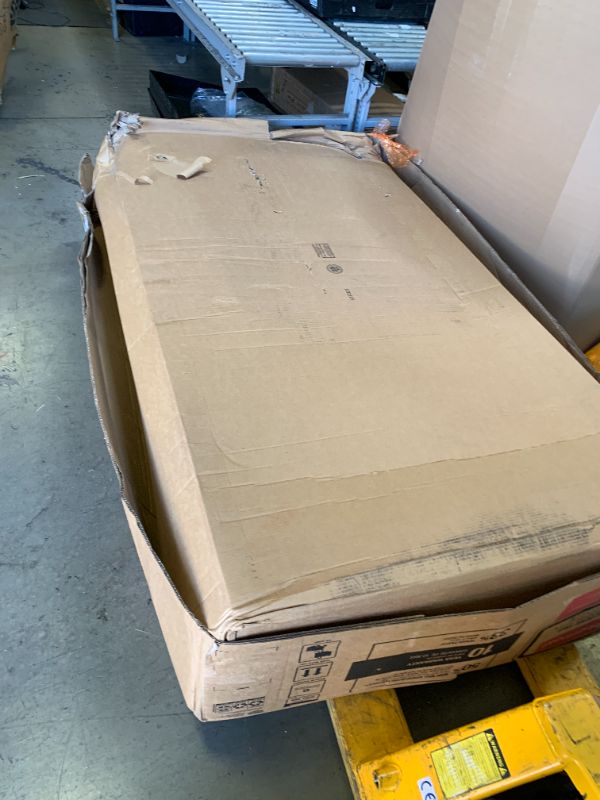 Photo 1 of Rubbermaid Resin Outdoor Storage Shed With Floor (7 x 7 Ft) Weather Resistant Gray Organization for Home/Backyard/Garden Tools/Lawn Mower/Bike Storage/Pool Supplies