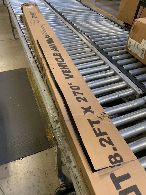 Photo 1 of SAMOUT Vehicle Awning, 8.2ft x 270 Degree, Rooftop Pullout Ripstop UPF50+ Side Awning, Reinforced Hinges & Poles for Jeep/SUV/Truck/Van