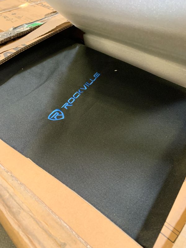 Photo 1 of Rockville Titan MIX12A 3200W Peak 12-Inch Powered Column Array PA System with Subwoofer, 8-Channel Mixer, Bluetooth Audio, DSP, Travel Bags