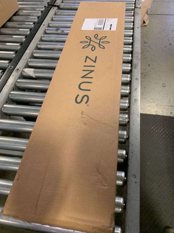 Photo 1 of Zinus 9 Inch Twin WonderBox(TM) Smart Box Spring, Quick Assembly Mattress Foundation, Durable Metal Frame, Grey