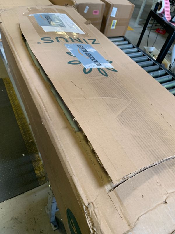 Photo 1 of Zinus 12 Inch King Green Tea Memory Foam Mattress [New Version], Fiberglass Free, Medium Firm Feel, Zoned Pressure Relief, Certified Safe Foams & Fabric, Mattress in A Box