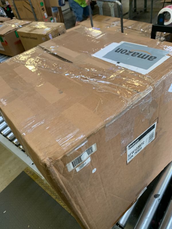 Photo 1 of SentrySafe Fireproof and Waterproof Home Safe with Biometric Fingerprint Lock, Keypad, and Key Lock for Securing Money, Jewelry, Documents, 1.23 Cubic Feet, SFW123BTC