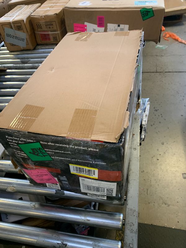 Photo 1 of OPENROAD Panther Series 10000 lbs Winch with Synthetic Rope and 2 Wireless Remotes - 3S