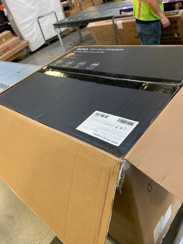 Photo 1 of Mova V50 Ultra Complete Robot Vacuum and Mop Self-Cleaning, 24,000 Pa Suction, Liftable Navigation with Obstacle Overcoming and Warm Water Mopping with DuoSolution System Designed for Pets