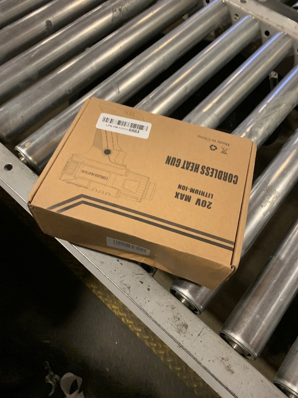 Photo 1 of ?380W?1022°F & 572°F?Cordless Heat Gun Compatible with Milwaukee M18 18V Battery, Portable Hot Air Gun Fast Heating Dual Temp with LED Light 4 Nozzles for Shrink Tubing, Resin, Vinyl Wrap (No Battery)