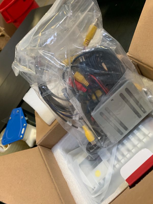 Photo 1 of Double Din Car Stereo Radio Wireless CarPlay Wireless Android Auto, 7in Touchscreen Car Audio Receiver with Bluetooth,Rearview Camera,AM/FM, GPS Navigation,Mirror Link,Subwoofer,USB/AUX/SWC