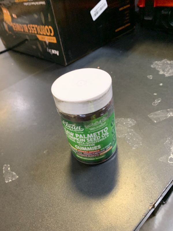 Photo 1 of **DIRTY PACKAGING**  AndroFlow Saw Palmetto and Pumpkin Seed Oil Prostate Health Supplements for Men Pygeum Beta Sitosterol Lycopene Boron Zinc Selenium DIM Stinging Nettle Vitamin D, 60 Gummy Supplements by Clean Nutra PACKAGING MAY VARY