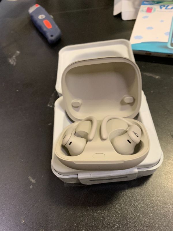 Photo 1 of Beats Powerbeats Pro 2 - Wireless Noise Cancelling Workout Earbuds with Secure- Fit Earhooks, Up to 45-Hour Battery with Charging Case, Sweat & Water Resistant, Heart Rate Monitoring - Quick Sand