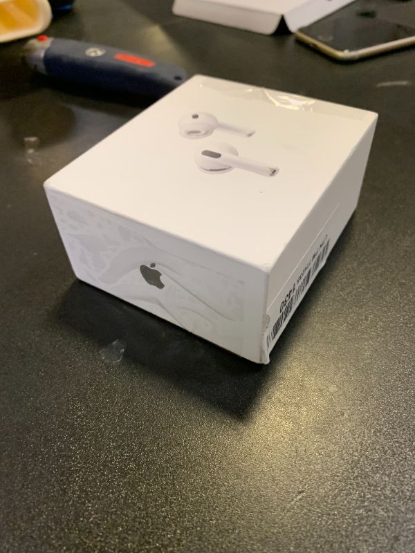 Photo 1 of Apple AirPods Pro 3 Wireless Earbuds, Active Noise Cancellation, Live Translation, Heart Rate Sensing, Hearing Aid Feature, Bluetooth Headphones, Spatial Audio, High-Fidelity Sound, USB-C Charging