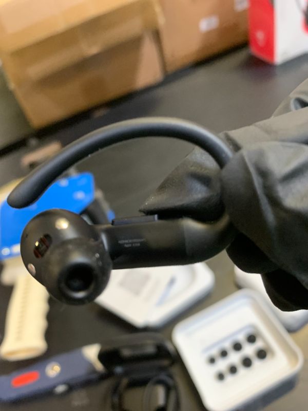 Photo 1 of Beats Powerbeats Pro 2 - Wireless Noise Cancelling Workout Earbuds with Secure- Fit Earhooks, Up to 45-Hour Battery with Charging Case, Sweat & Water Resistant, Heart Rate Monitoring - Jet Black
