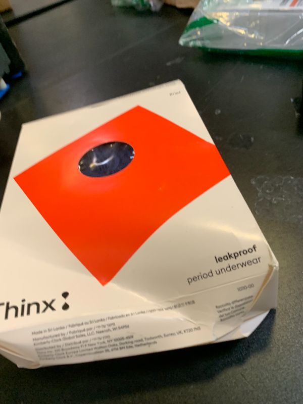 Photo 1 of Thinx Ultra-Soft Period Underwear, Brief-Style Leakproof Underwear for Women, Holds Up to 12 Regular Tampons, Period Panties, Reusable, Comfortable, & Flexible, Spicy with Lace, 3X