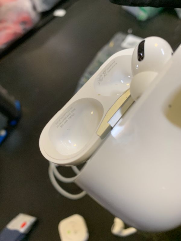Photo 1 of Apple AirPods Pro (1st Generation) with MagSafe Charging Case