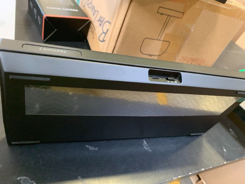 Photo 1 of LEMOKEY P1 HE 75% Wireless Custom Mechanical Gaming Keyboard with Gateron Double-Rail Magnetic Switches Knob Version, QMK 2.4 GHz Bluetooth 5.2 RGB Backlight Compatible with Mac Windows Linux-Black