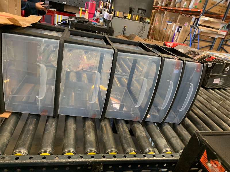 Photo 1 of plastic storage drawer