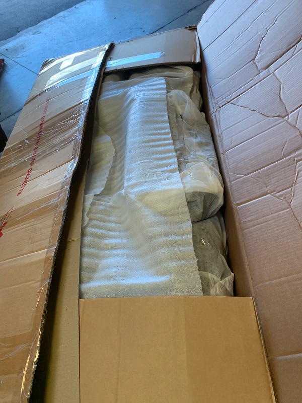 Photo 1 of Lexicon Home Theater Seating, Manual Gliding Reclining Loveseat with Center Console, Cup Holders, 2-Seat Dual Loveseat Recliner for Living Room, Two-Tone Brown?