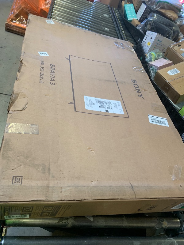 Photo 1 of Sony 55-Inch 4K Ultra HD BRAVIA 3 LED Smart TV with Google TV, LED Flat Screen, Dolby Vision HDR, Google TV, Exclusive PS5 Features, (K-55S30)