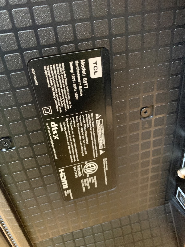 Photo 1 of TCL 65 Inch Class T7 Series | 4K QLED HDR | 65T7, 2025 Model | 120HZ-144HZ High Brightness Smart Google TV Dolby Atmos Audio | Voice Remote Alexa Gaming Streaming Television