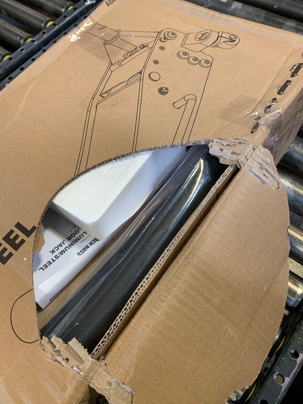 Photo 1 of  3-ton aluminum/steel floor jack. 