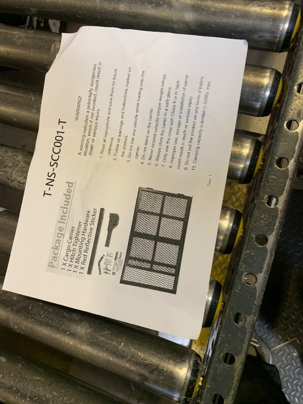 Photo 1 of  hitch-mounted cargo carrier