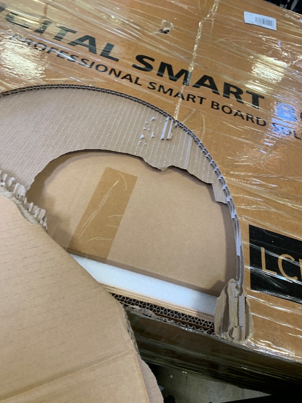 Photo 1 of 55" Smart Board, Interactive Whiteboard, 4K UHD Touchscreen, Android 13, 8+128G, All in One Smartboard for Classroom Office Home (Wall Mount Included)