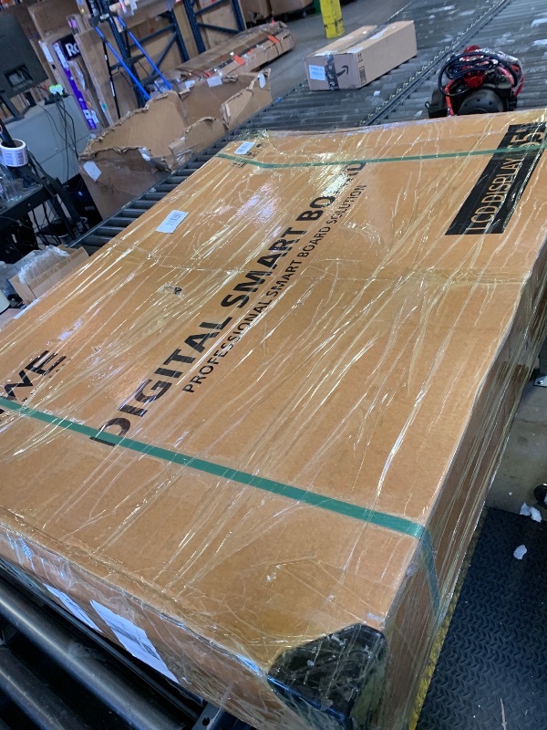 Photo 1 of 55" Smart Board, Interactive Whiteboard, 4K UHD Touchscreen, Android 13, 8+128G, All in One Smartboard for Classroom Office Home (Wall Mount Included)