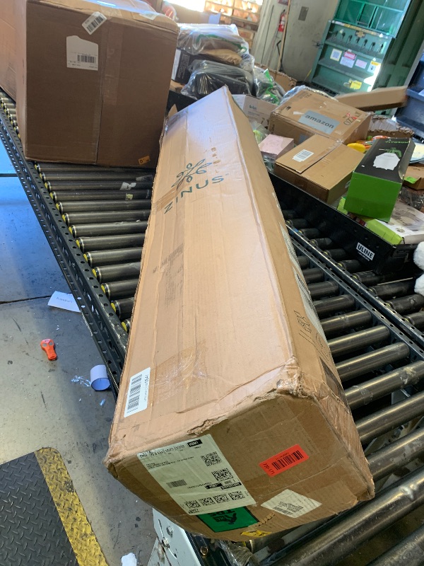 Photo 1 of Zinus 12 Inch Queen Green Tea Memory Foam Mattress [New Version], Fiberglass Free, Medium Firm Feel, Zoned Pressure Relief, Certified Safe Foams & Fabric, Mattress in A Box