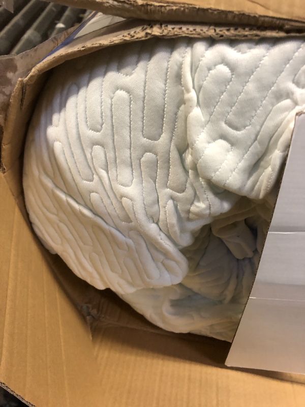 Photo 1 of 3 Inch Gel Memory Foam Mattress Topper Full Size High Density Cooling Pad Pressure Relief Bed Topper (with Removable & Washable Bamboo Cover)