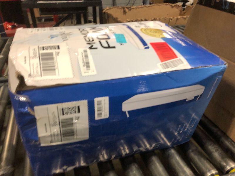 Photo 1 of 3 Inch Gel Memory Foam Mattress Topper Full Size High Density Cooling Pad Pressure Relief Bed Topper (with Removable & Washable Bamboo Cover)