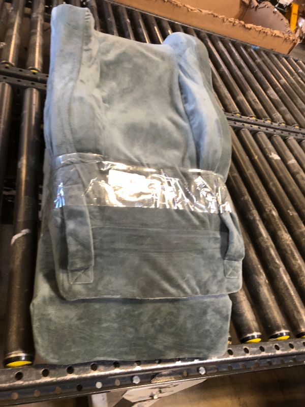 Photo 1 of KingPavonini Adjustable Leg Elevation Pillows for After Surgery, Ergonomic Curve Keeps Knee Straight, Memory Foam Leg Pillow Elevation for Blood Circulation, Swelling and Pain Relief (Single Leg)