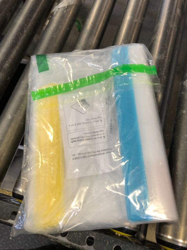 Photo 1 of 10 Pack Dishwasher Safe Reusable Bags, Leakproof Reusable Freezer Bags, BPA Free Food Storage Bags for Lunch Marinate Food Travel - 3 Gallon 3 Snack 4 Sandwich Bags