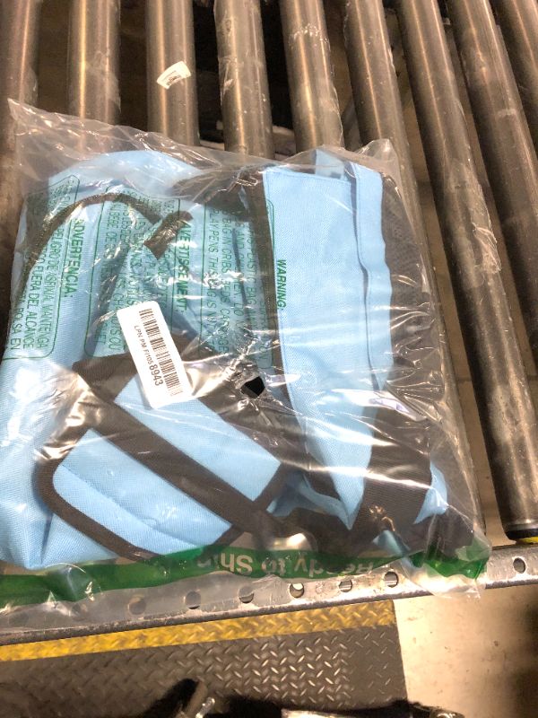 Photo 1 of Fasrom Extra Large Mesh Beach Bag with Zipper Bottom, Oversized Tote Bag for Pool, Travel and Boating (Empty Bag Only, Patent Design), Blue