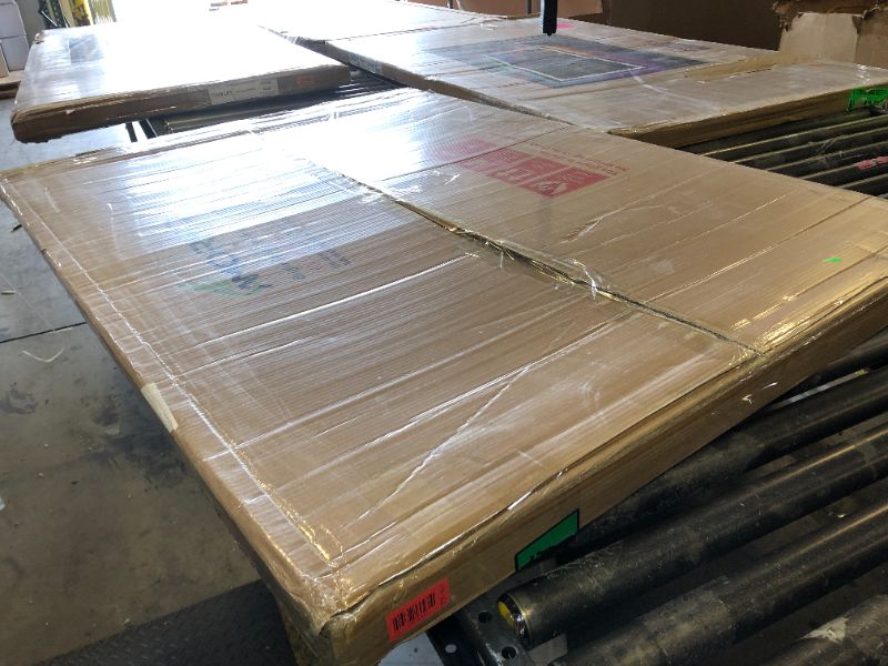 Photo 1 of Amorho 55" X40" LED Bathroom Mirror with Black Frame, Front Light and Backlit(Controlled Separately), Stepless Dimmable, Anti-Fog, Shatter-Proof, 3 Colors, Memory