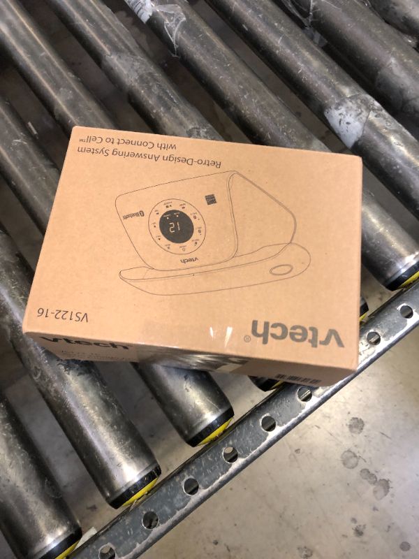 Photo 1 of VTECH VS122-16 Retro-Design Cordless Phone: Bluetooth Connect to Cell, Call Blocker, Answering System, Full-Duplex Speakerphone