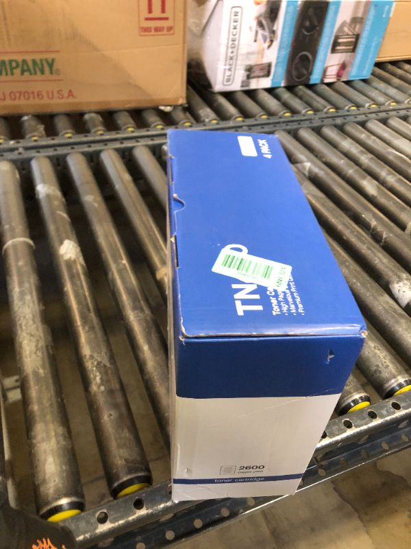 Photo 1 of Tn450 Toner Cartridge High Yield Replacement for Brother TN-450 TN420 Compatible with HL-2270DW HL-2280DW MFC-7360N MFC-7860DW DCP-7065DN Printer (4 Black)