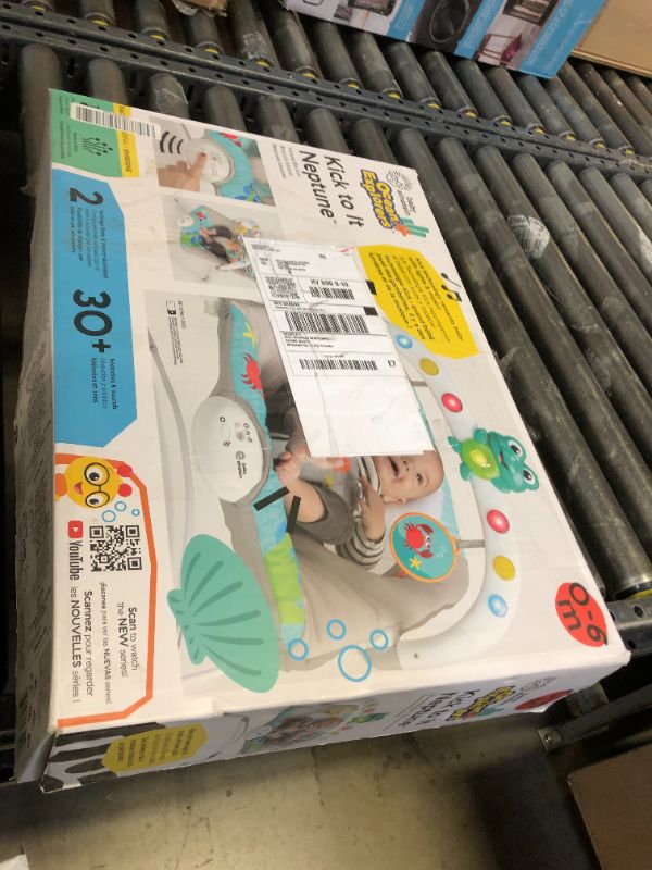 Photo 1 of Baby Einstein Ocean Explorers Musical Bouncer Infant Seat, Kick to It Neptune, Unisex, for Ages 0-6 Months up to 20 lbs