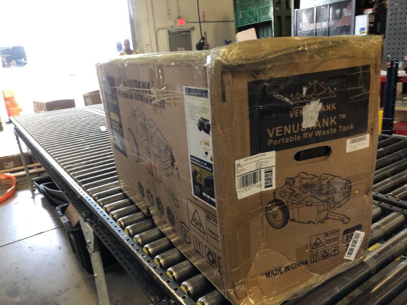 Photo 1 of Venustank 20 Gallon RV Portable Waste Tank 2 Wheel Tote Tank