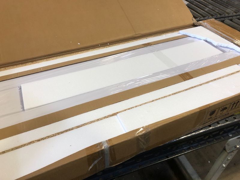 Photo 1 of SMARTSTANDARD Bifold Barn Door 24'' x 84'',Bi-Fold Sliding Closet Doors with Hardware Kit Included,28'' Track Kit for 2 Doors,Waterproof & Quiet,Pre-Drilled Holes Easy Assembly,White