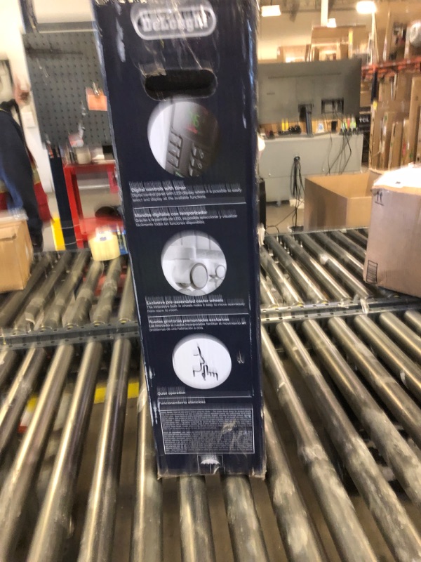 Photo 1 of *SELLING FOR PARTS ONLY* De'Longhi Dragon Digital Oil Filled Radiator Heater, 1500W Electric Space Heater for indoor use, programmable timer, Energy Saving, full room heater with safety features TRD40615E