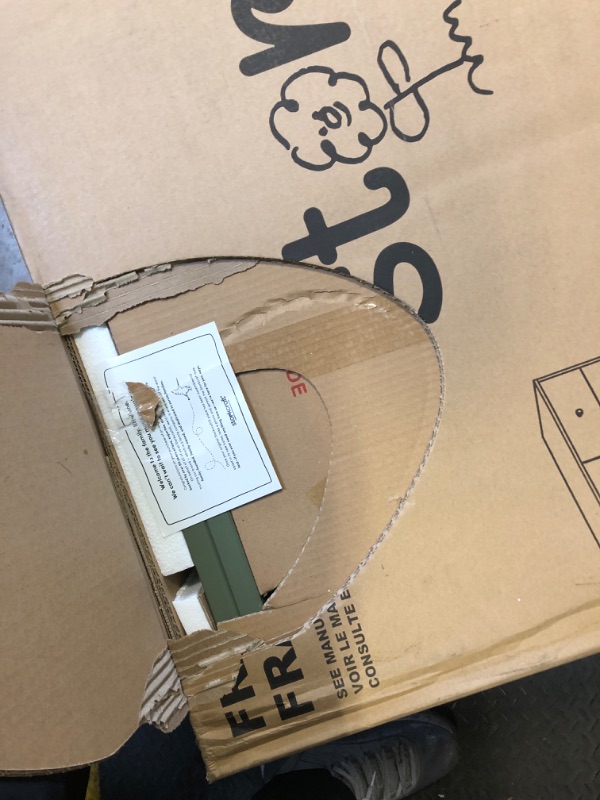 Photo 1 of Storkcraft California 6-Drawer Double Dresser (Olive with Driftwood) - GREENGUARD Gold Certified, Interlocking Drawer System, Dresser Drawer Organizer for Kids Bedroom