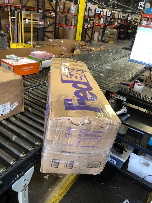 Photo 1 of Casaphoria Metal Privacy Screen Outdoor, 72" H x 47" W Freestanding Decorative Privacy Screen for Patio Deck Balcony Garden with Stable Base, Grey-Louvered