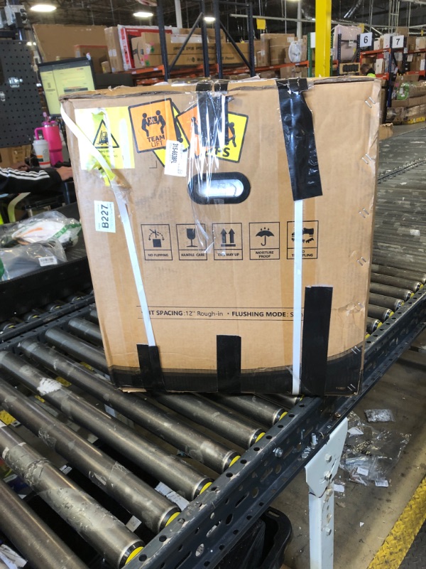 Photo 1 of Uncle Brown Upgraded Smart Toilet with Powerful Flush for Low Water Pressure, Auto Open/Close Lid, One Piece Bidet Toilet with Heated Elongated Seat, Instant Warm Water, Dryer, Deodorizer, Night Light