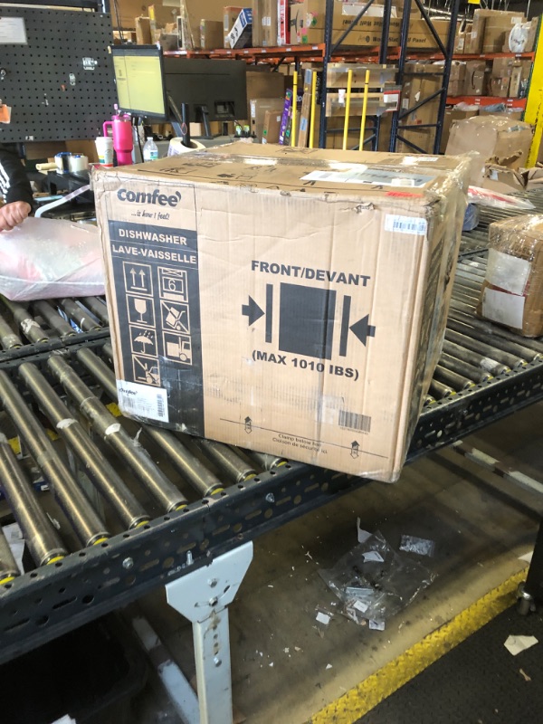 Photo 1 of COMFEE’ Portable Mini Dishwasher, Energy Star, Countertop, 6 Place Settings, with 8 Washing Programs, Speed, Baby-Care, ECO& Glass, Dish Washer for Dorm, RV& Apartment, White