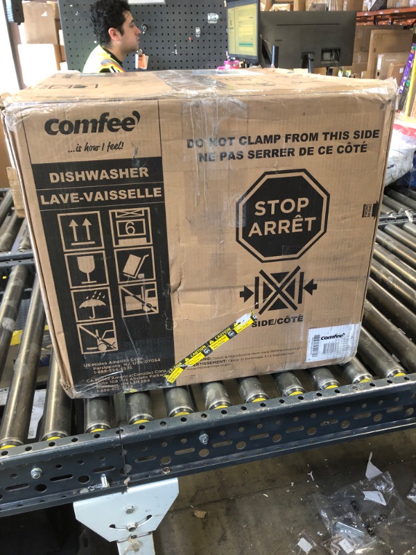 Photo 1 of COMFEE’ Portable Mini Dishwasher, Energy Star, Countertop, 6 Place Settings, with 8 Washing Programs, Speed, Baby-Care, ECO& Glass, Dish Washer for Dorm, RV& Apartment, White