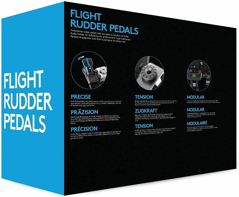 Photo 1 of Logitech G Pro Flight Rudder Pedals