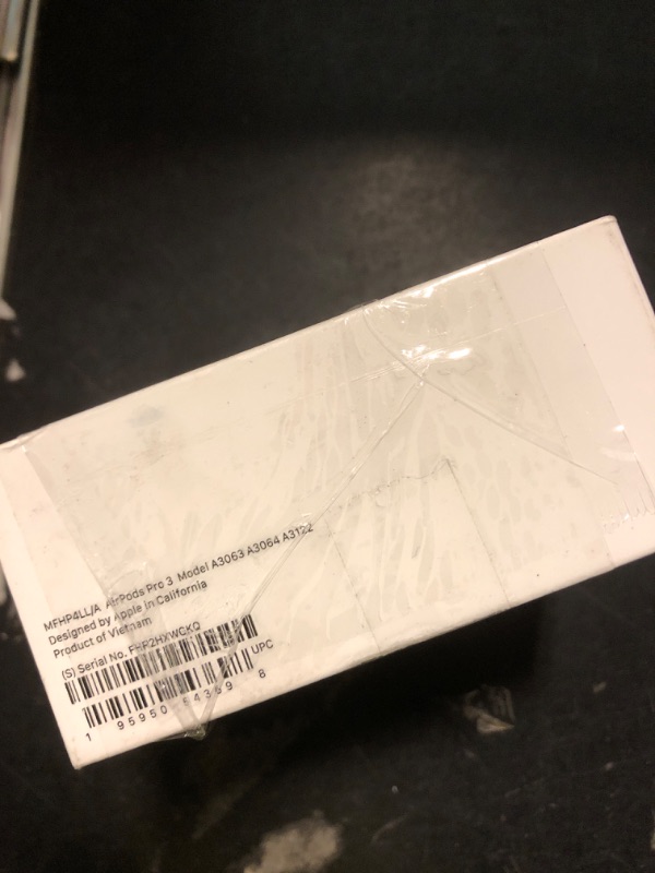 Photo 1 of Apple AirPods Pro 3 Wireless Earbuds, Active Noise Cancellation, Live Translation, Heart Rate Sensing, Hearing Aid Feature, Bluetooth Headphones, Spatial Audio, High-Fidelity Sound, USB-C Charging