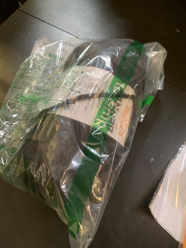 Photo 1 of 1-Pack - Bernat Softee Chunky Yarn, Black, Single Ball