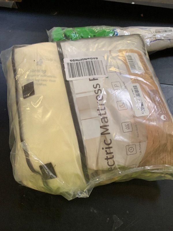 Photo 1 of Comfytemp Heated Mattress Pad Twin Size, Foot Temp Diff Design & Preheat Function & Smart Downshift, Water-Resistant Bed Heater - 12 Heat & Timers Settings, Non-Slip Mattress Pads