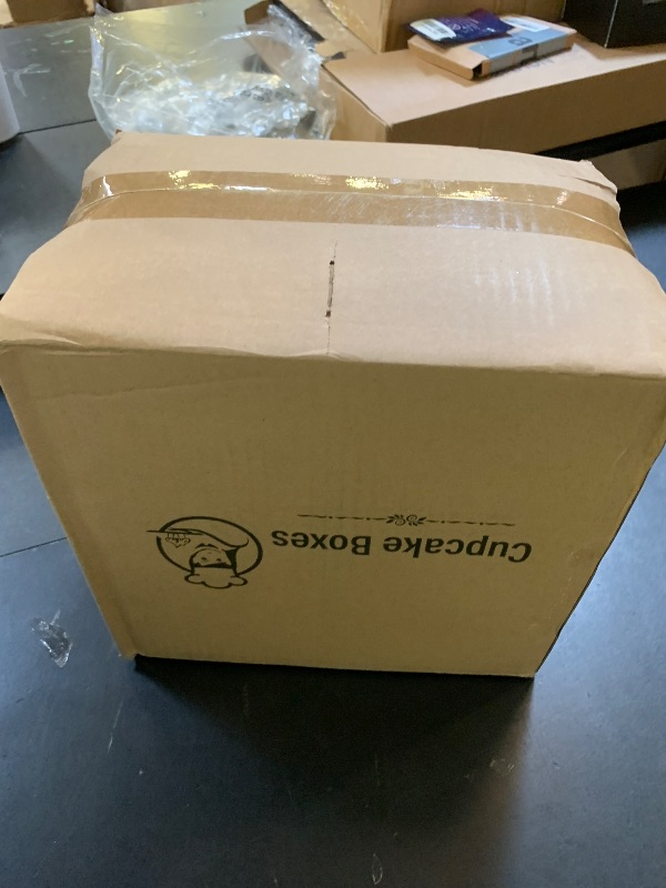 Photo 1 of (6 Count x 40 Sets) Stackable Cupcake Containers with 240 Pack Liners, Plastic Cupcakes Boxes Holders for 6 cakes, High Tall Dome Lid Cupcakes Carrier, Clear Cupcake Trays/Containers/Holders