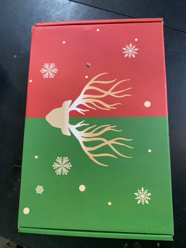 Photo 1 of 11 Inch Christmas Tree Star Topper 3AA Battery Powered Christmas Tree Topper Lighted, Gold Iron Christmas Tree Star Topper with 20LED Lights, for Christmas, Party & Home(Warm Light)